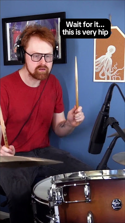 Wait for it this is very hip  #drums #drumeo #drummer #drumdrum