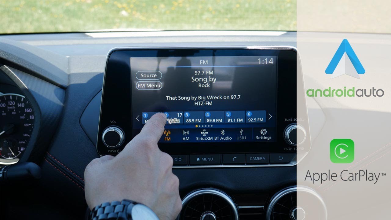 Nissan Sentra Infotainment Screen | Apple CarPlay, Android Auto and ...