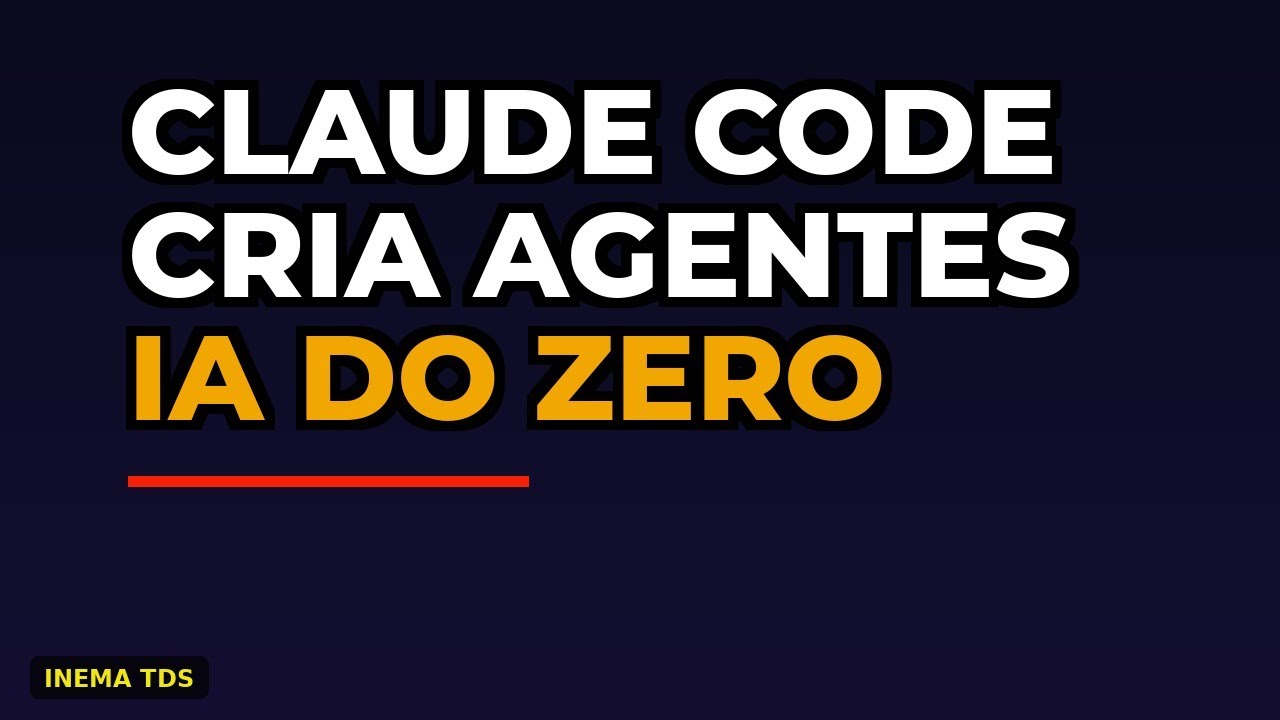 Claude Code Cria Agentes IA do Zero com Modo Planejamento - YouTube