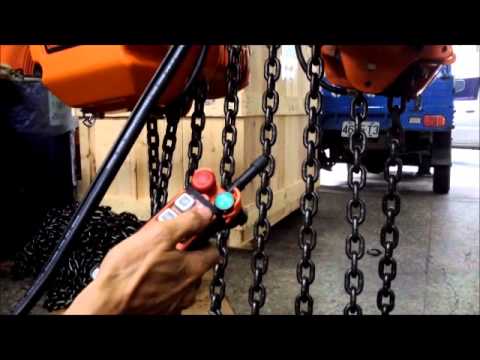 chain hoist control, dual speed chain hoist controller - YouTube