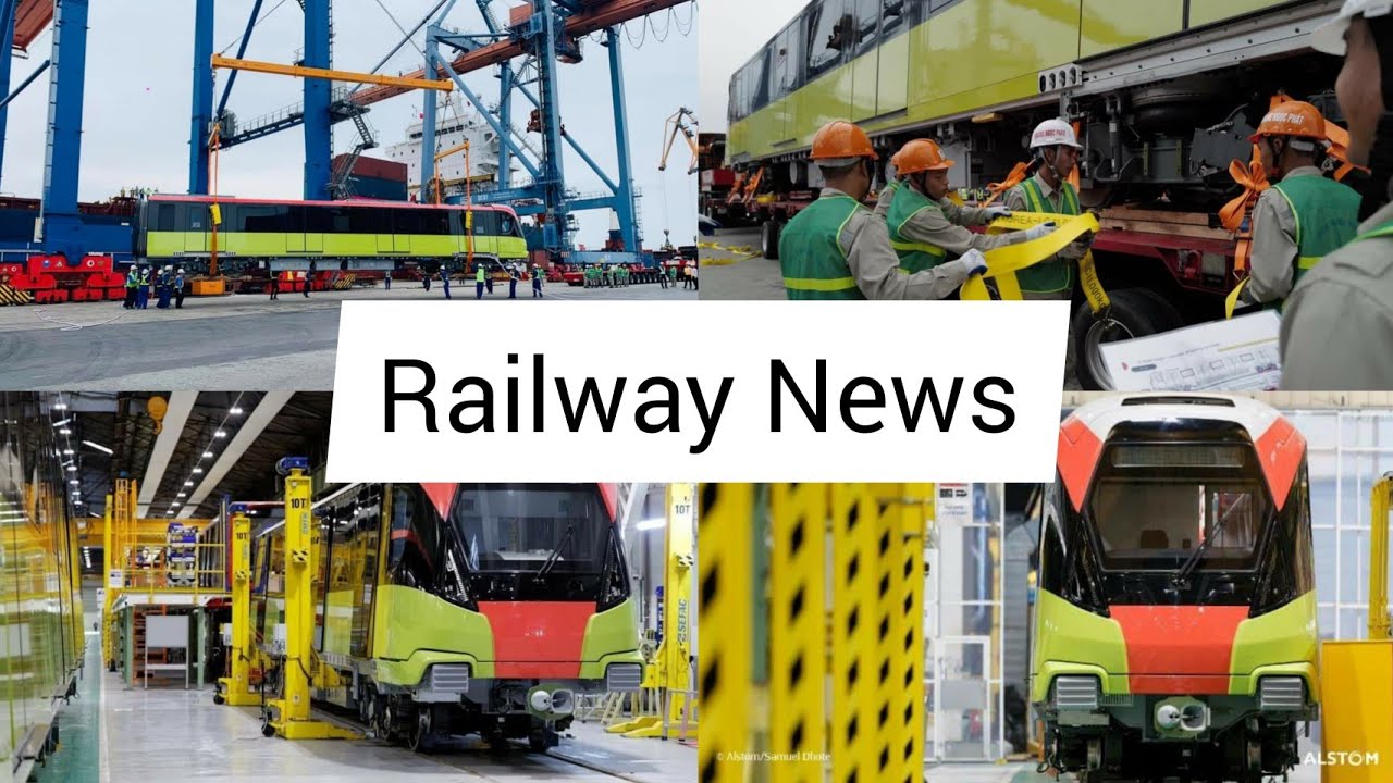 Worldwide Railway News - Hanoi Metro Received their First Metro Train