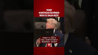 Trump, Kendi İmzası Üzerinden Biden İle Dalga Geçti