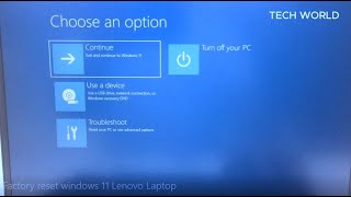 how to reset lenovo laptop to factory settings on windows 11#techworld