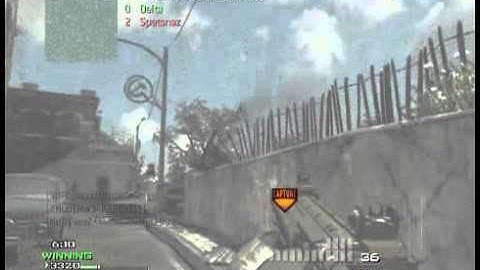 MW3 Amazing Semtex Stuck Triple Kill
