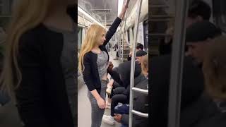 The stranger kissing a girl in her stomach...What happened next...watch till end#shorts#viral#trend
