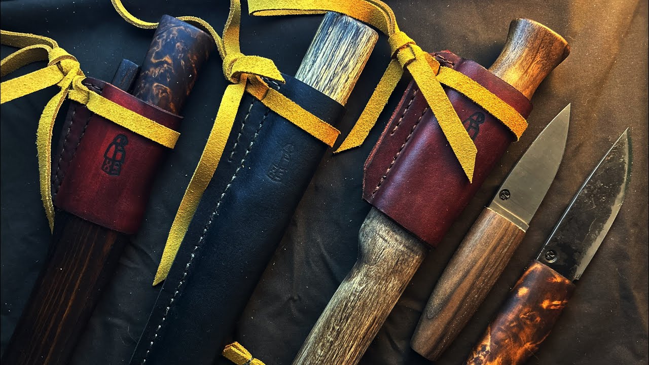 Обзор готовых ножей. Ножи народа Севера Ханты. Пареньский нож.