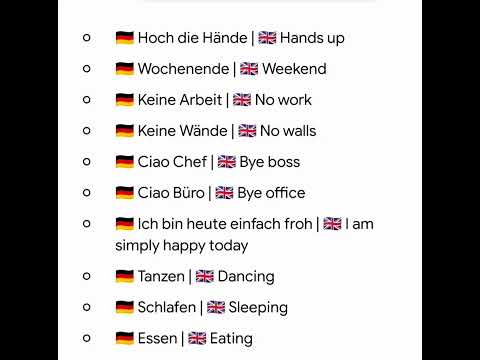 German Weekend Vibe Song: Hoch die Hände, Wochenende! 🇩🇪🙌