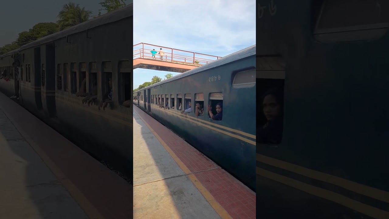 #local #jashore #jashoreRailwayStation #foryou #train #mail #viral