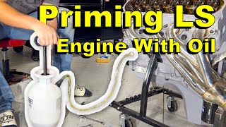 How to Prime LS Engine With Oil
