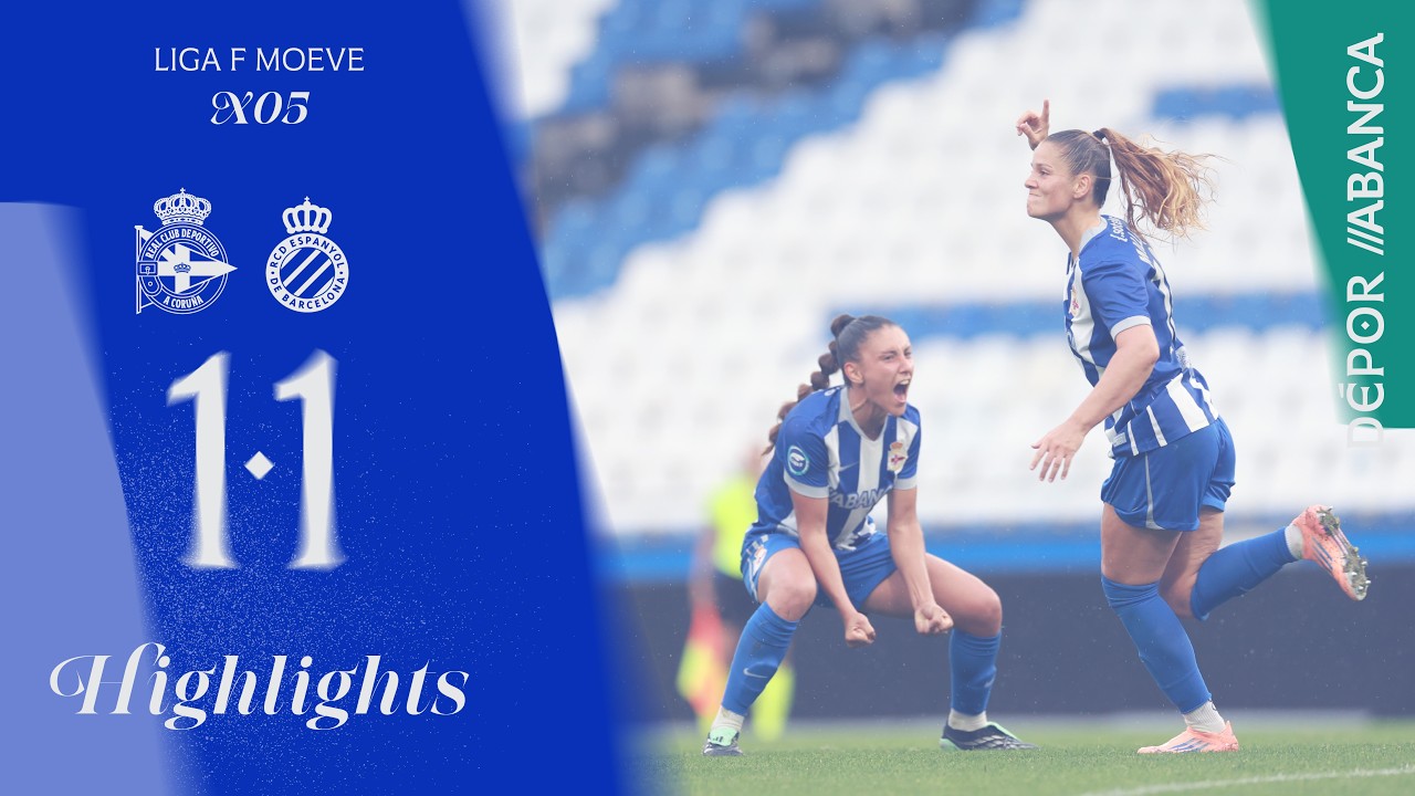 Resumen del Dépor ABANCA 1 -1 RCD Espanyol