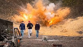 We Exploded 10 Pounds Of Tannerite