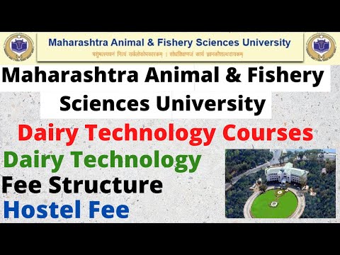 Dairy Technology in Maharashtra Animal & Fishery Sciences University| Dairy Technology in Mafsu