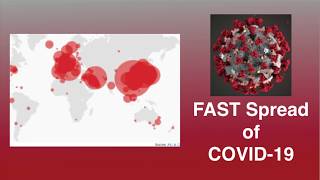 COVID 19 FAST Spread Around the World Animation