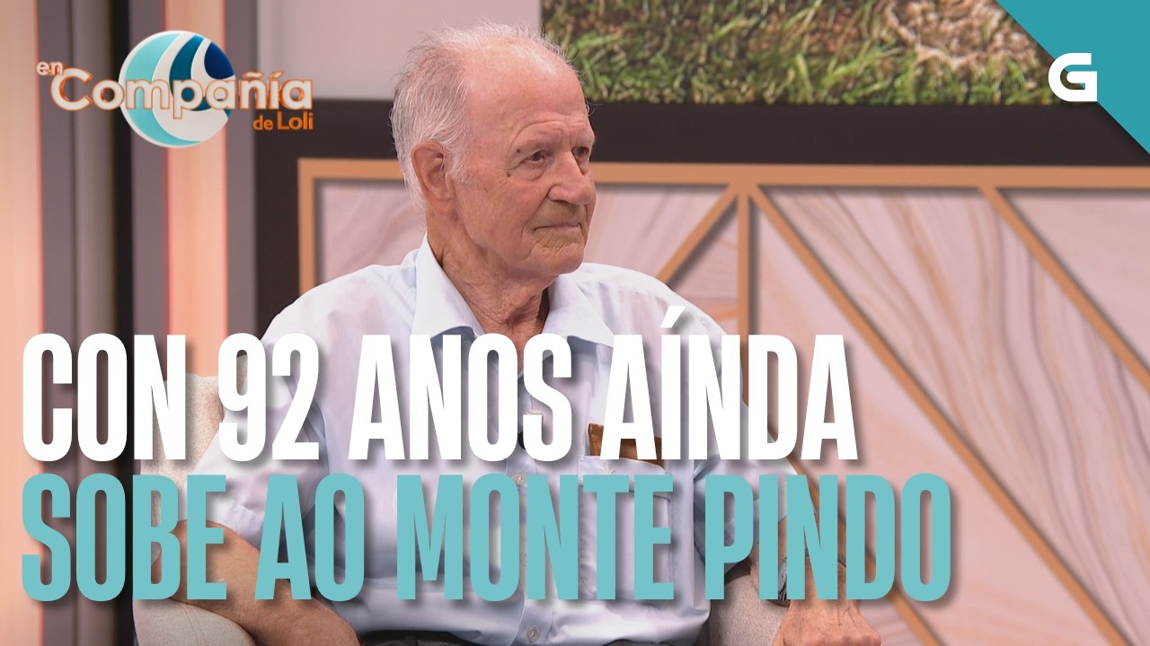 Pepe de Fieiro ten 92 anos e segue subindo ao cume do Monte Pindo | EN COMPAÑÍA DE LOLI