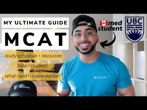 MY MCAT STUDY ROUTINE AND PREP | The Ultimate MCAT Prep Guide | Canadian Medical Student