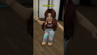 Adopta a una pequeña y la trata como una criada  #shorts  #roblox #historiaderoblox