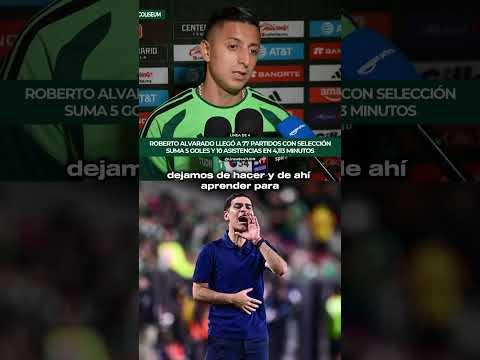 ¡Alvarado sabe que el Tri debe de mejorar muchas cosas! 🇲🇽❌ #shorts