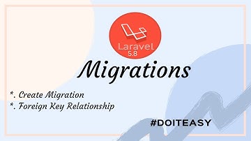Laravel 5.8 Framework Tutorials -#4 Database Migration || Tutorials For Beginners