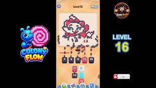Colony Flow Level 16 Walkthrough Gameplay Solution #colonyflow #colonyflowgameplay