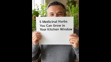5 Medicinal Herbs You Can Grow in Your Kitchen Window