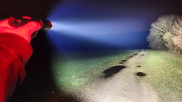 Fenix TK16 V2.0 outdoor presentation with beamshots