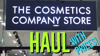 Cosmetics Company Store Haul and Try on!