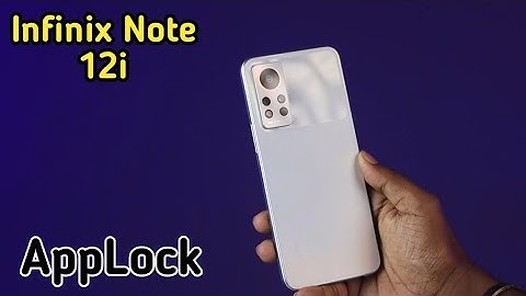 Apps Lock Setting In Infinix Note 12i, Infinix Note 12i Mein App Lock Kaise Set Karen,