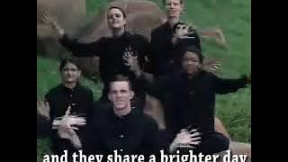 Dana Winner & Trans Oranje School for the Deaf - Let The Children Have The World (Sign Language)