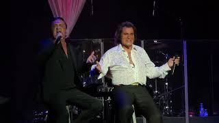 @EngelbertHumperdinckTV and Brad Dorsey. Father and son at #Sabantheater #beverlyhills