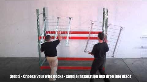 Pallet Rack Installation