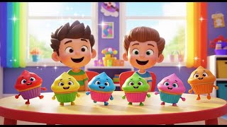 Six Little Toy Cupcakes Hop Hop Hop Sweet Counting Song Action Rhyme