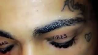 Xtentacion Shows Off Face Tattoos