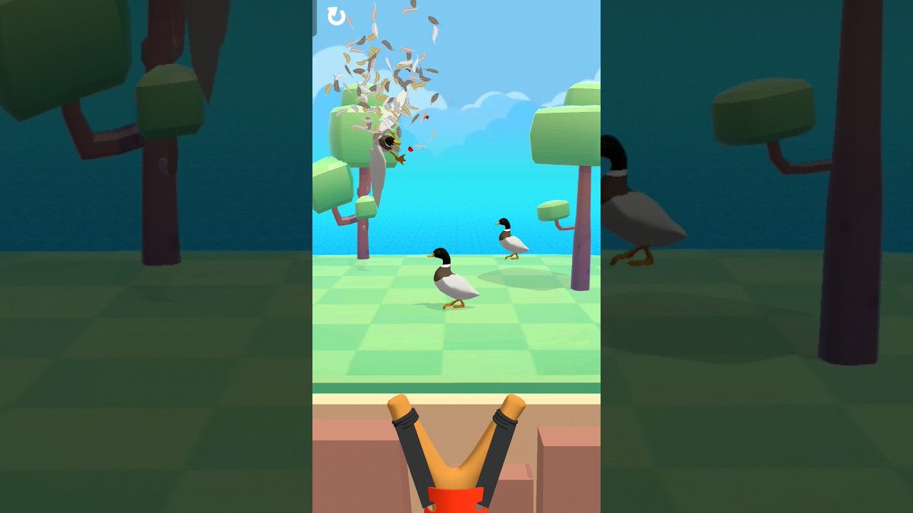 SlingShot 3D Mobile Game 