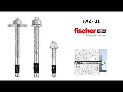 Анкерный болт fischer  FAZ II