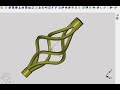 FreeCAD Часть 115. Пример создания модели. Кованая корзинка