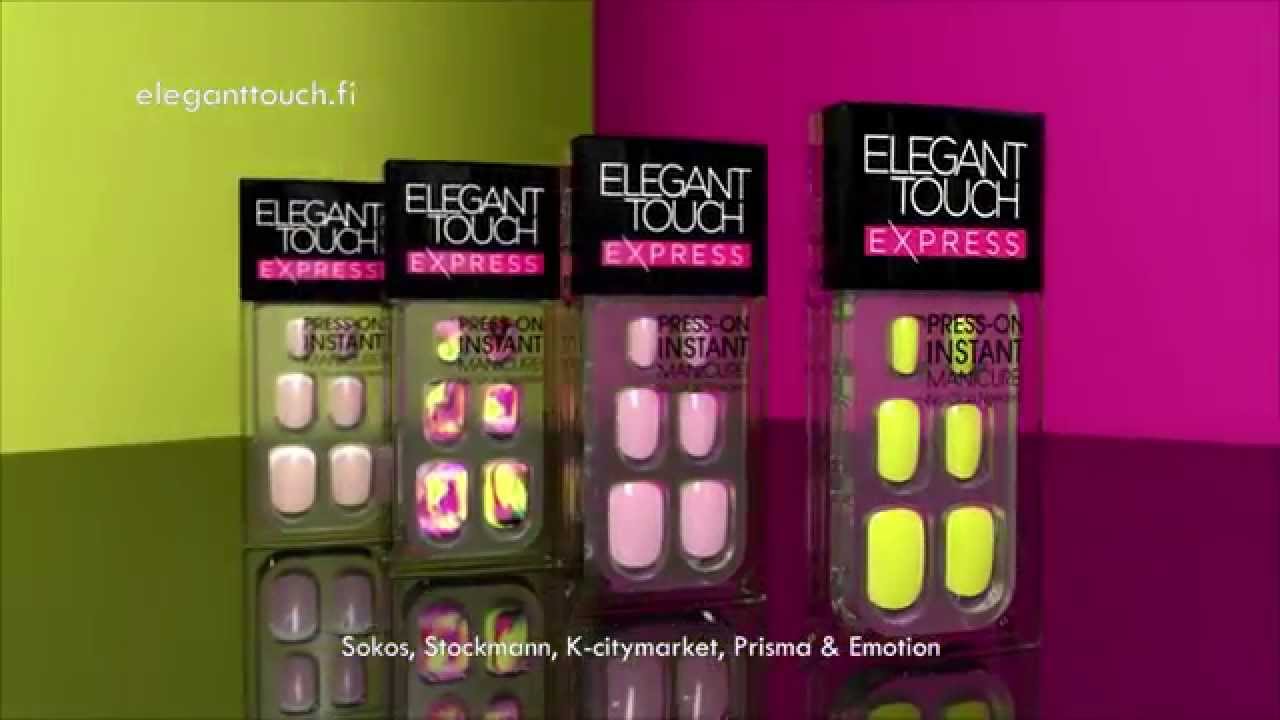 Elegant Touch Express Nails mainos YouTube