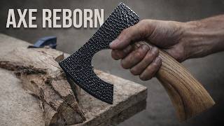 I Turned a Rusty Old Axe Into a Modern Masterpiece (Full DIY Build)