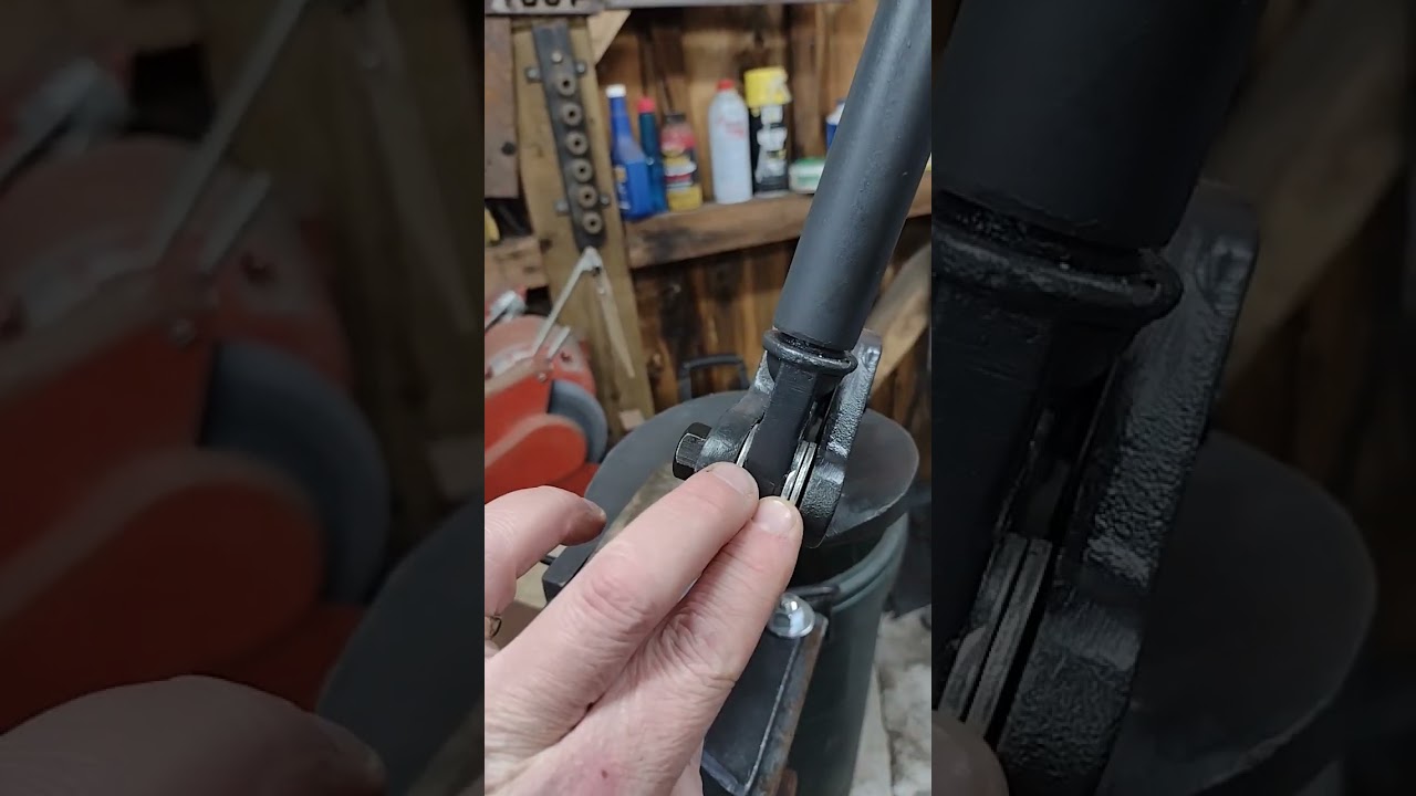 Harbor Freight throatless sheer? Shim it, throw it in angle iron and clamp it in your vice!