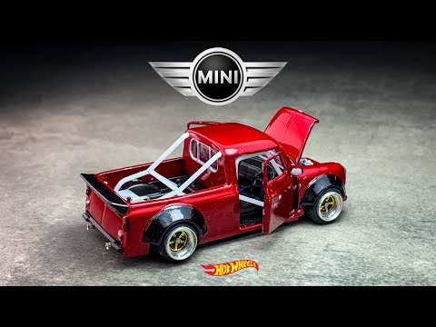 Austin Mini Pickup Hot Wheels Custom