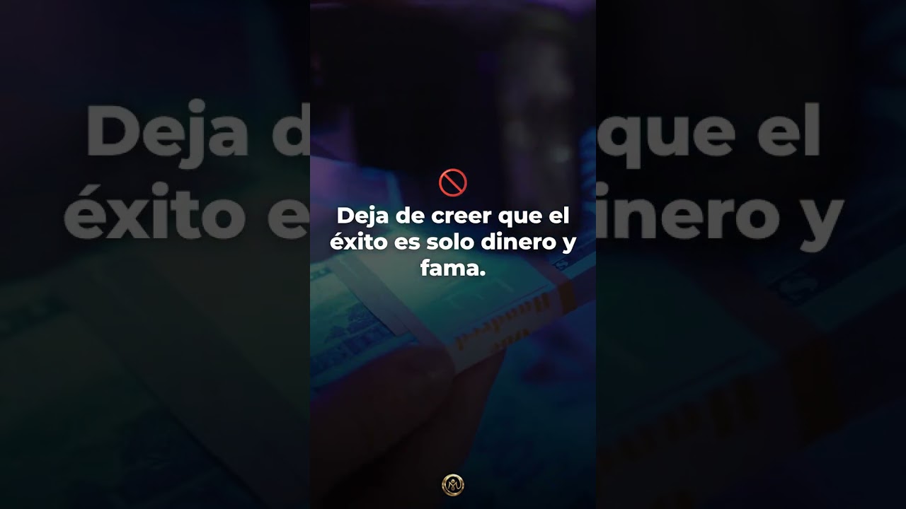 Tu VERDADERO Éxito: Más allá del dinero. ¡Persigue TU sueño HOY con MentorIA!
