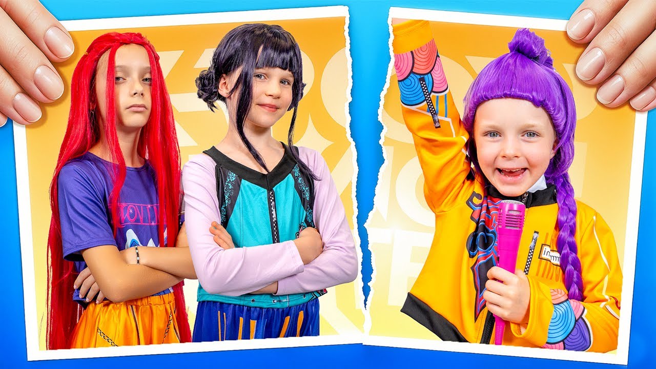 Танцевальный челлендж KPop Demon Hunters! 💃⚡ Команда Добра против Тьмы – Магия Дружбы