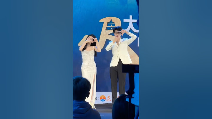 Bai Lu & Zhang Zhenyuan are so cute! New dance challenge just dropped!