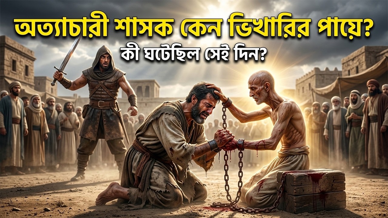 যে কারণে এক অত্যাচারী শাসক ভিখারির পায়ে কাঁদতে বাধ্য হলো! 😭 Emotional Islamic Story