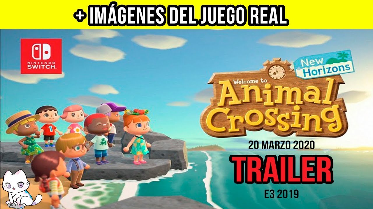 Animal Crossing New Horizons | Trailer Español (sub) + Gameplay - YouTube