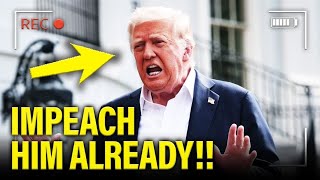 Trump PANICS as Country WANTS HIM IMPEACHED!!
