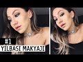 YILBAŞI MAKYAJI MI DEDİNİZ? | Çok Basit ama İddialı, Simli Eyeliner