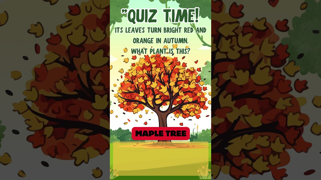 Guess the Plant! Guess Fun Facts for Kids! 