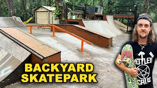 Skating Our Backyard Ramp!