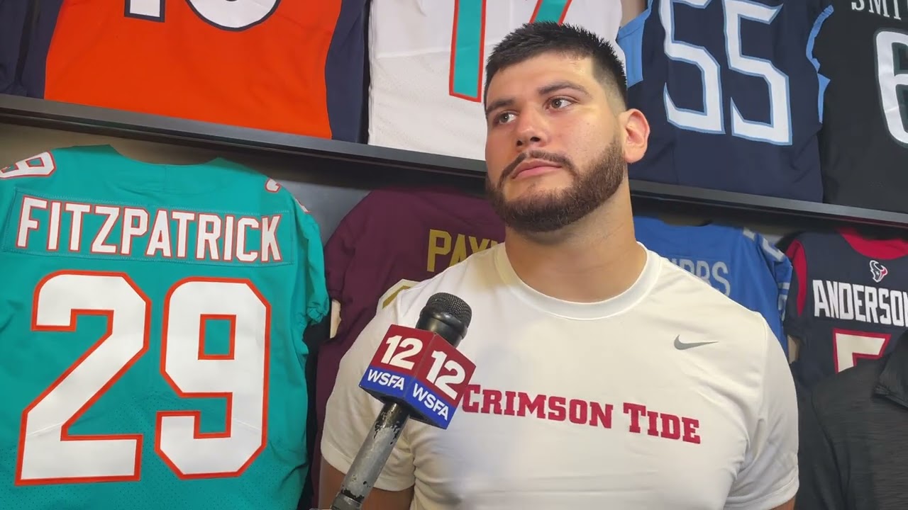 Джош Куевас, игрок Алабамы, после победы над LSU