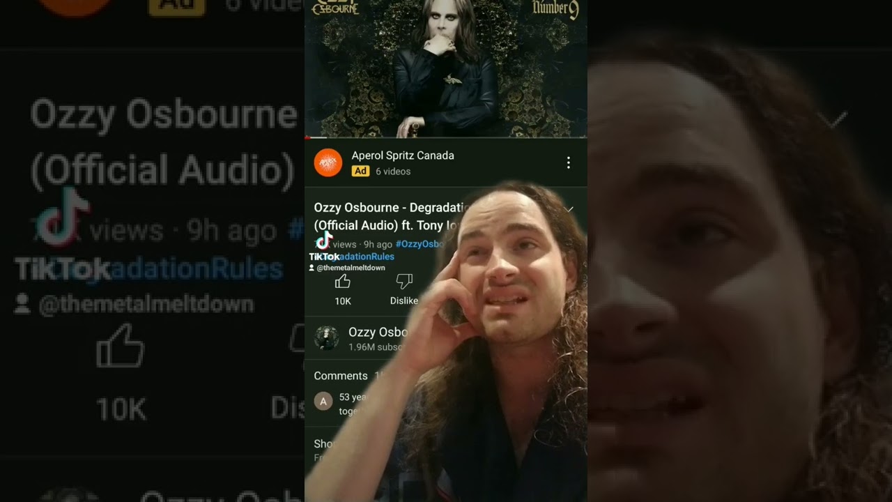 "Degradation Rules" by Ozzy Osbourne feat. Tony Iommi | SONG REVIEW